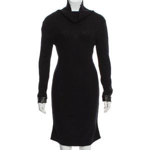 Long Sleeve Wool blend Mini Dress